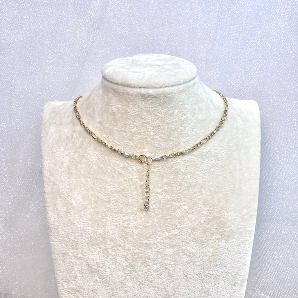 Tahitian pearl Necklace w/ gray pearls