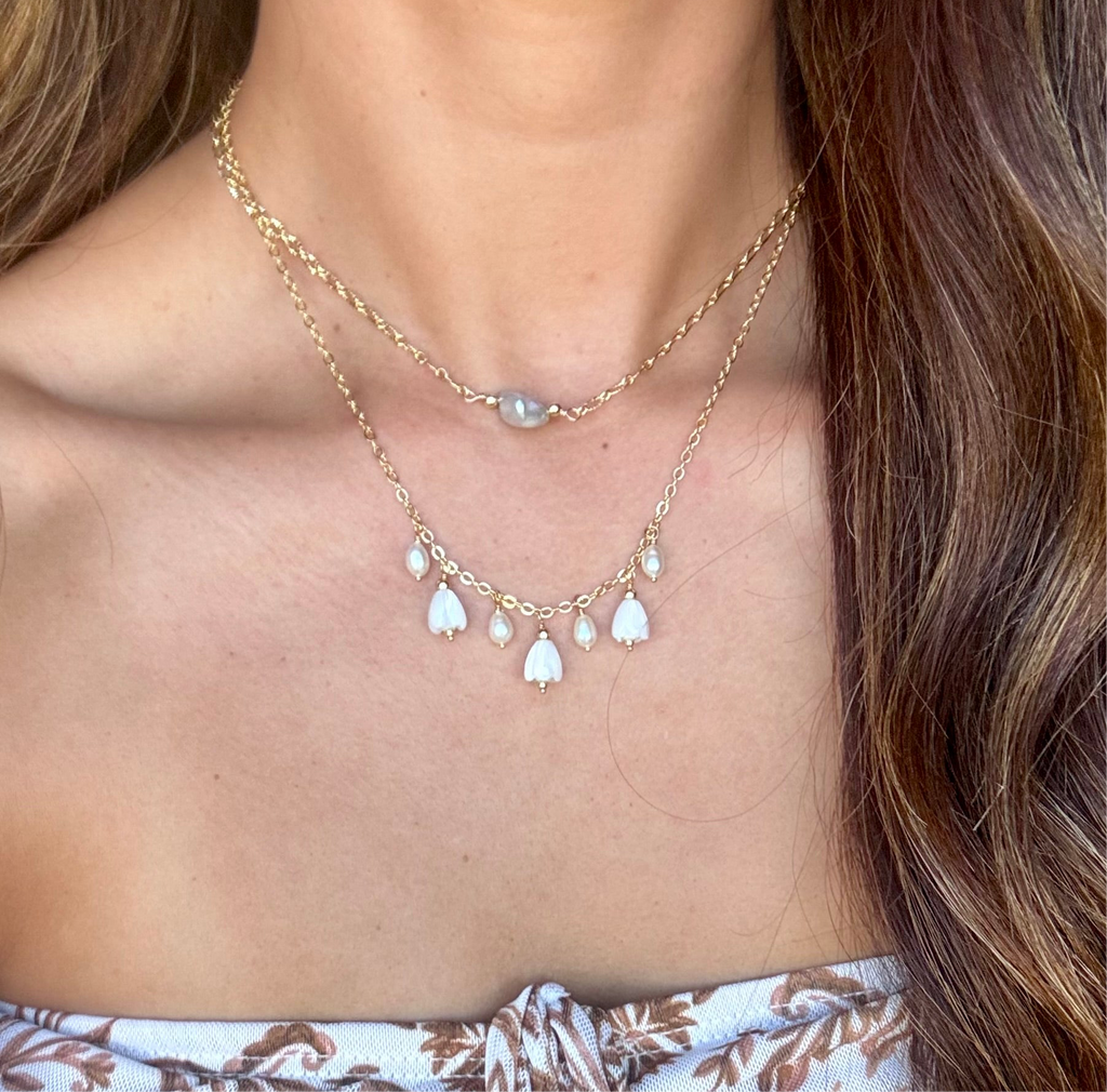 Keshi pearl choker Necklace