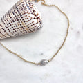 Keshi pearl choker Necklace