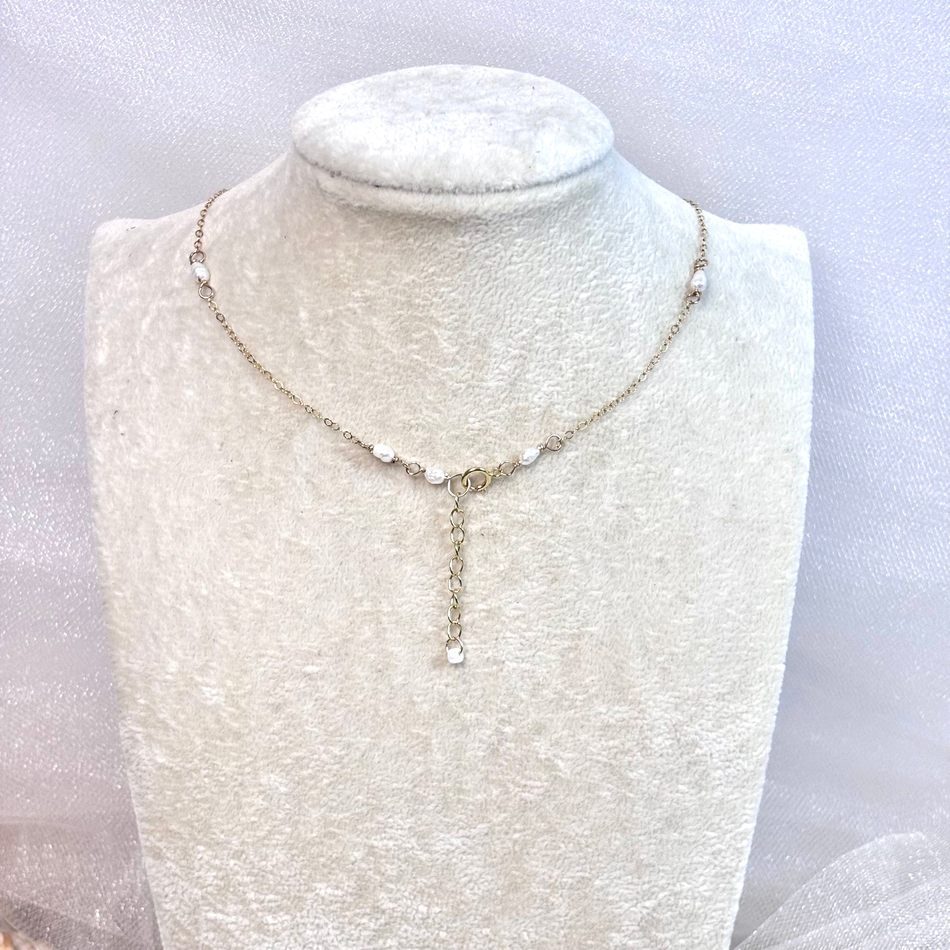 Hawaiian sunrise shell Necklace w/ yellow snail shells